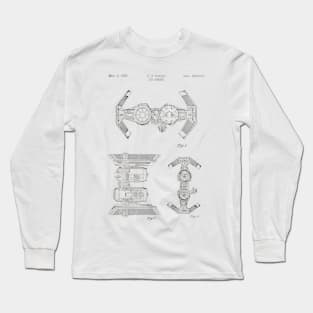 Tie Bomber (black) Long Sleeve T-Shirt